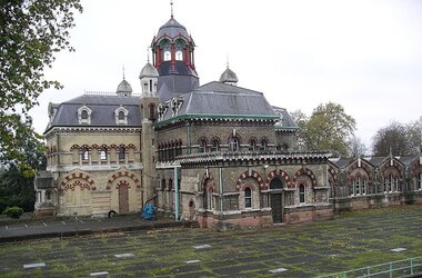 Estación de bombeo de Abbey Mills en Londres 